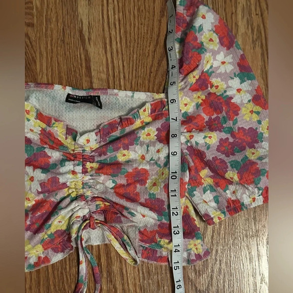 ASOS Design floral crop top - Picture 3 of 3